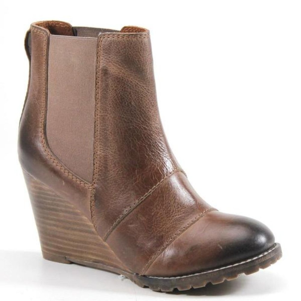 Diba True Womens Bird Song Wedge Boot
